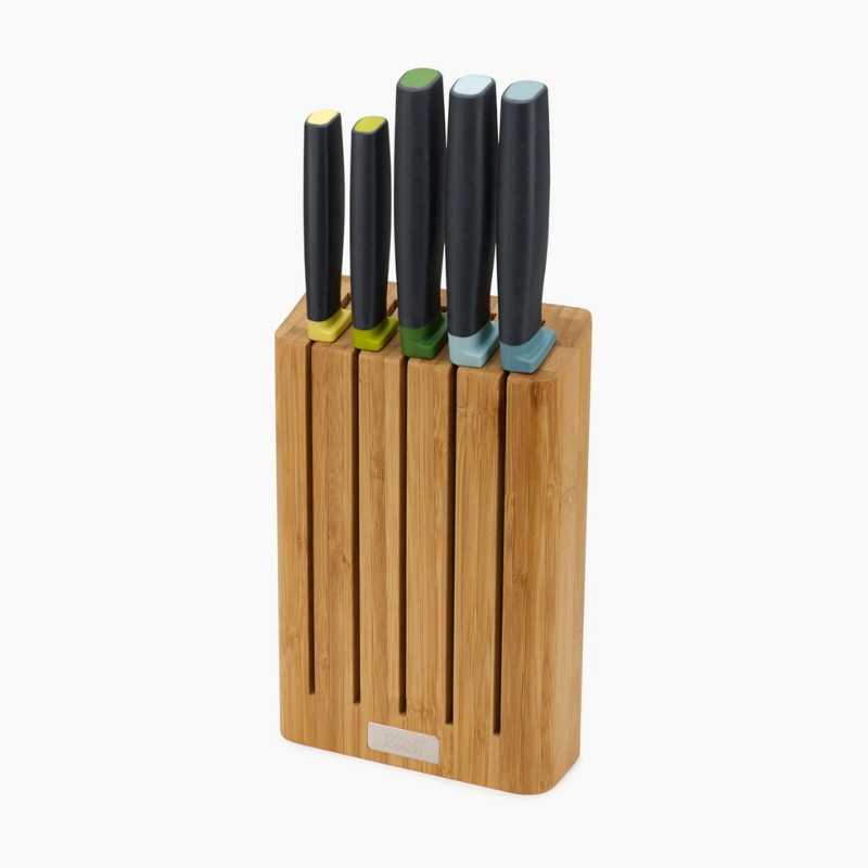 Joseph Joseph Elevate Knives Set with Bamboo Block | The Elms