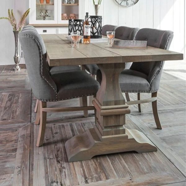 Normandy Dining Table with Castle Legs - 240cm | Dining Room | Dining Tables |The Elms