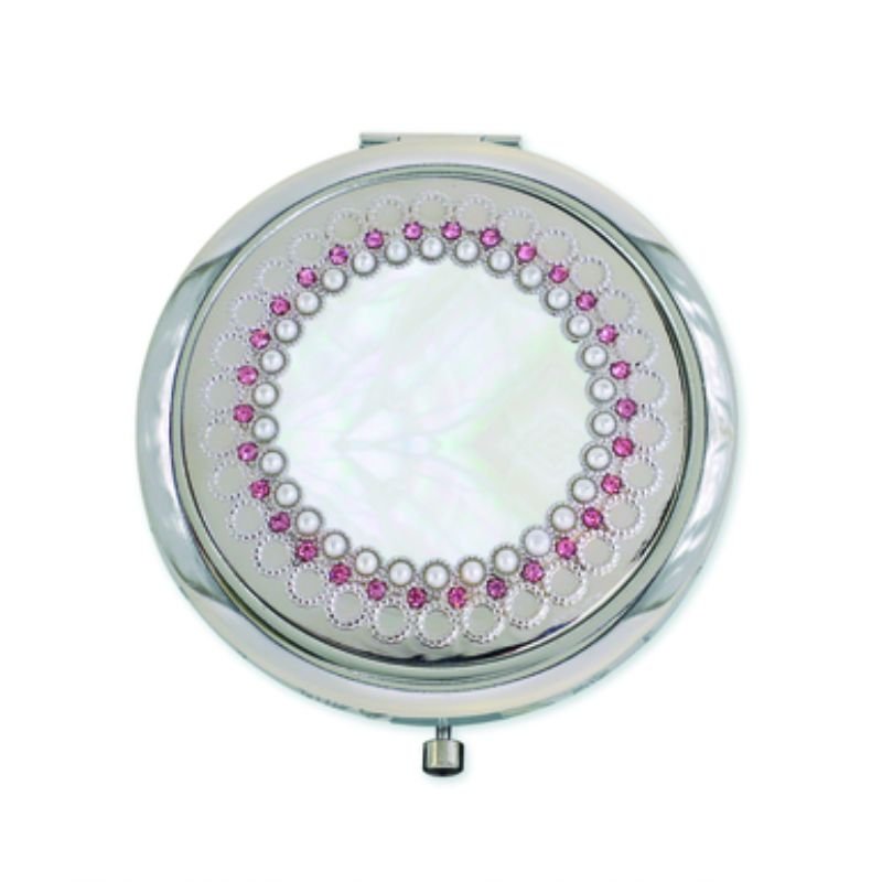 Vintage Pearl Compact Mirror | Gifts | Accessories | The Elms