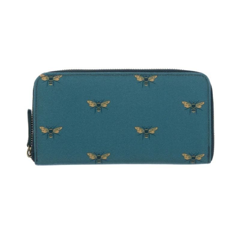 Wallet Purse - Bees Teal | Accessories | Purses & Wallets | The Elms