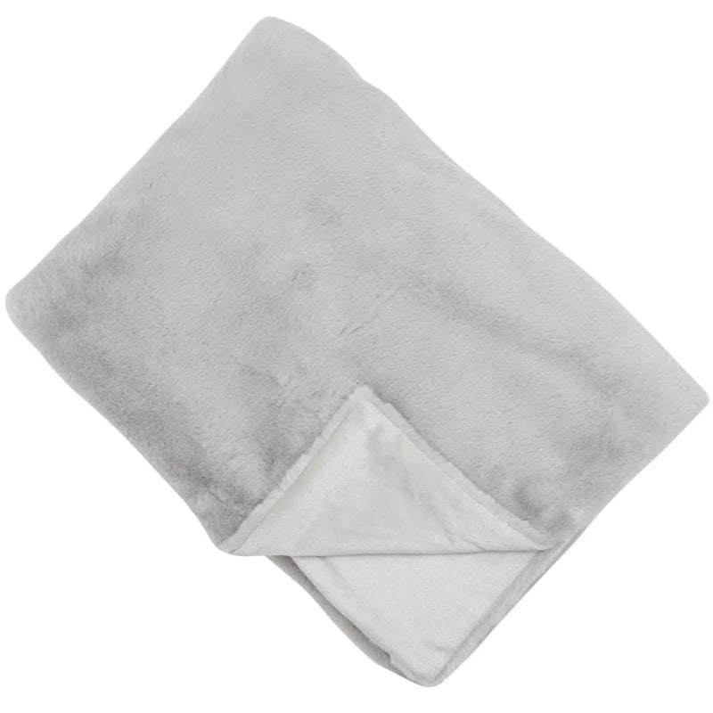 Cocoon Throw - Silver | Soft Furnishings | Throws | The Elms