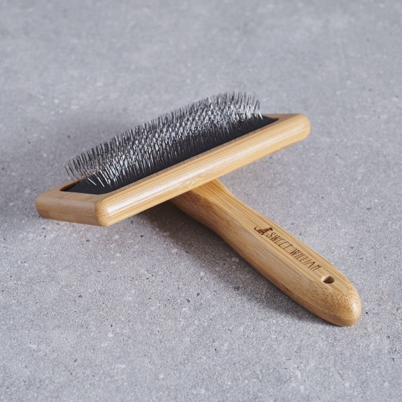 Cooper's Apothecary Collection - Bamboo Slicker Brush | Pet Care | Pet Bathing | The Elms