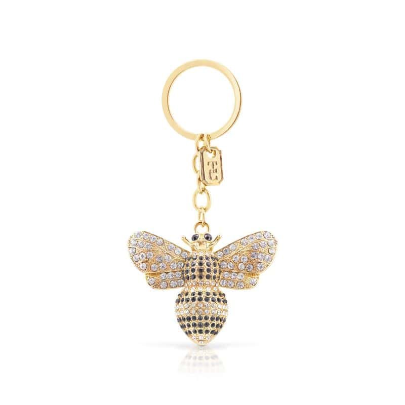 Gold Bee Keyring | Accessories | Keyrings | The Elms