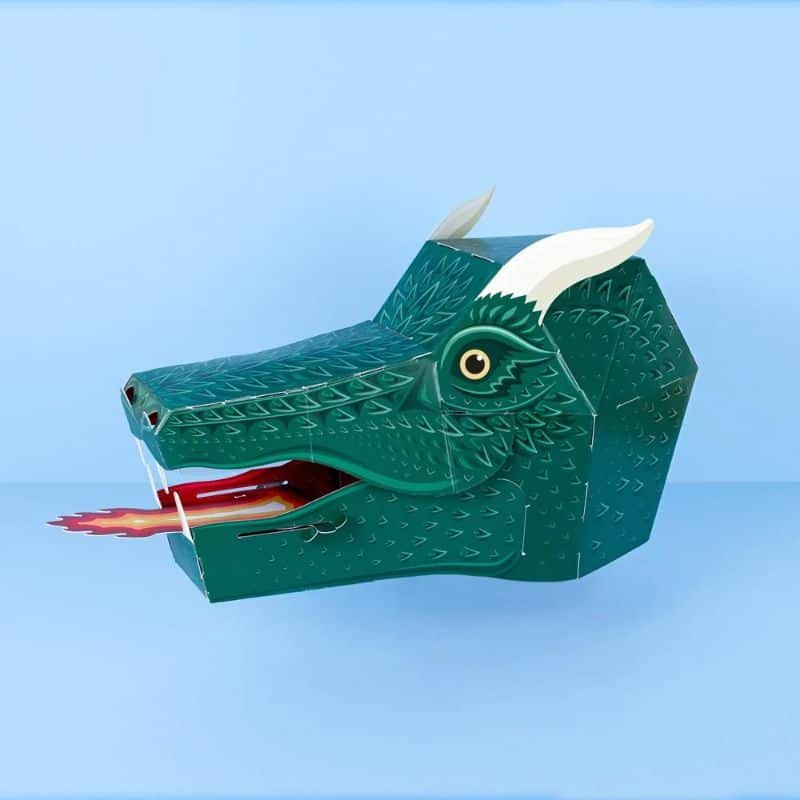 Make Your Own Fire-breathing Dragon Mask | Gifts | Toys | The Elms