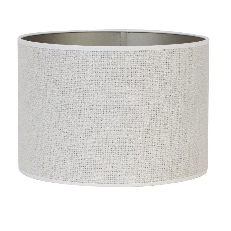 Saverna Cylinder Lamp Shade - Egg White - 30cm | Lighting Accessories | Lamp Shades | The Elms