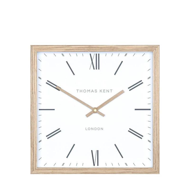 Harrington Wall Clock - Ash - 12 inch | Decorative Accessories | Clocks | The Elms