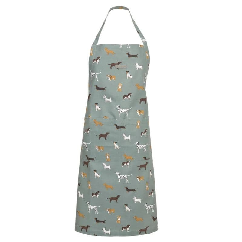 Adult Apron - Woof | Linen | Aprons | The Elms