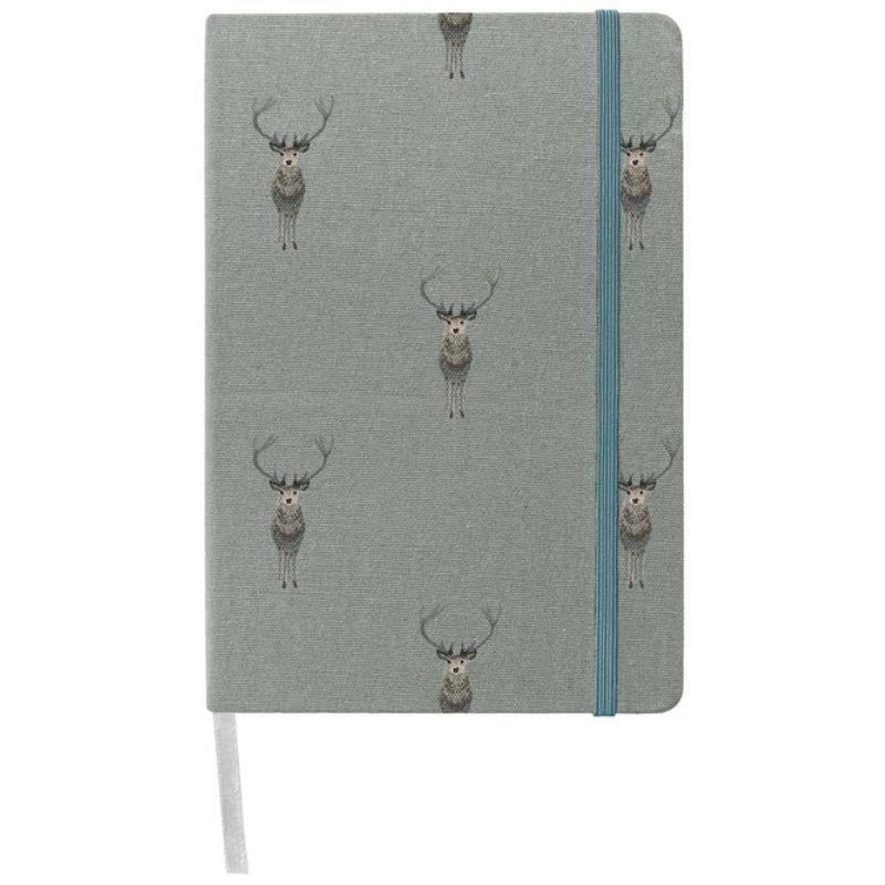 Patterned A5 Notebook - Highland Stag | Gifts | Books | The Elms