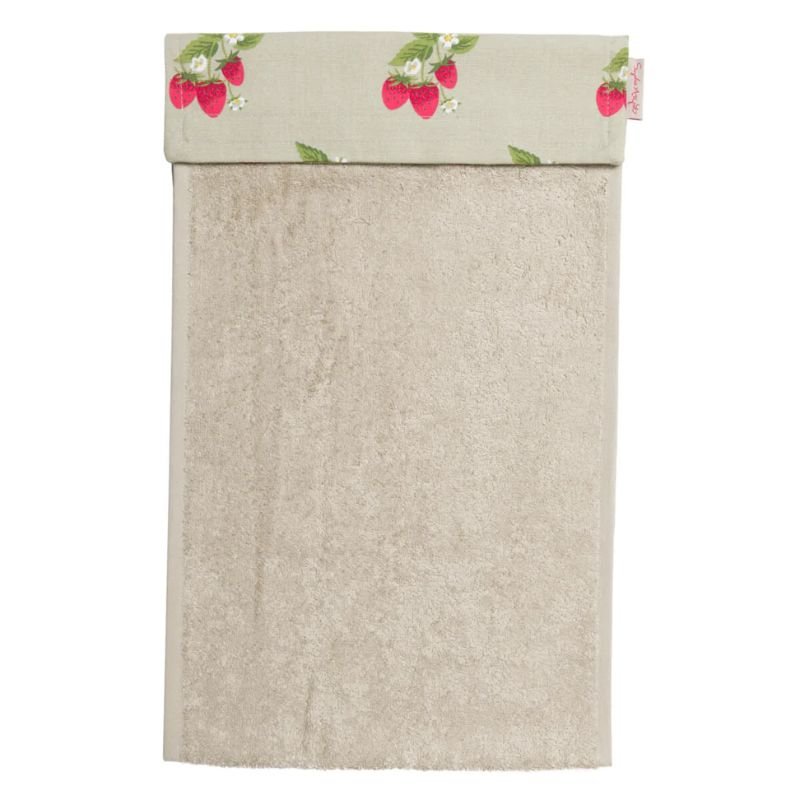 Roller Hand Towel - Strawberries - 45.5cm x 29.4cm | Linen | Tea Towels | The Elms