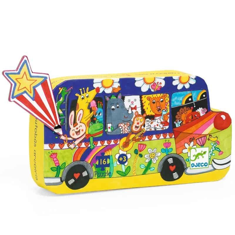 The Rainbow Bus Puzzle | Gifts | Puzzles & Games | The Elms