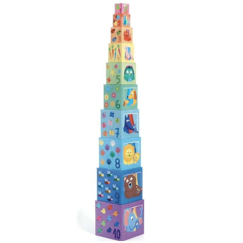 Rainbow Stacking Blocks | Gifts | Puzzles & Games | The Elms