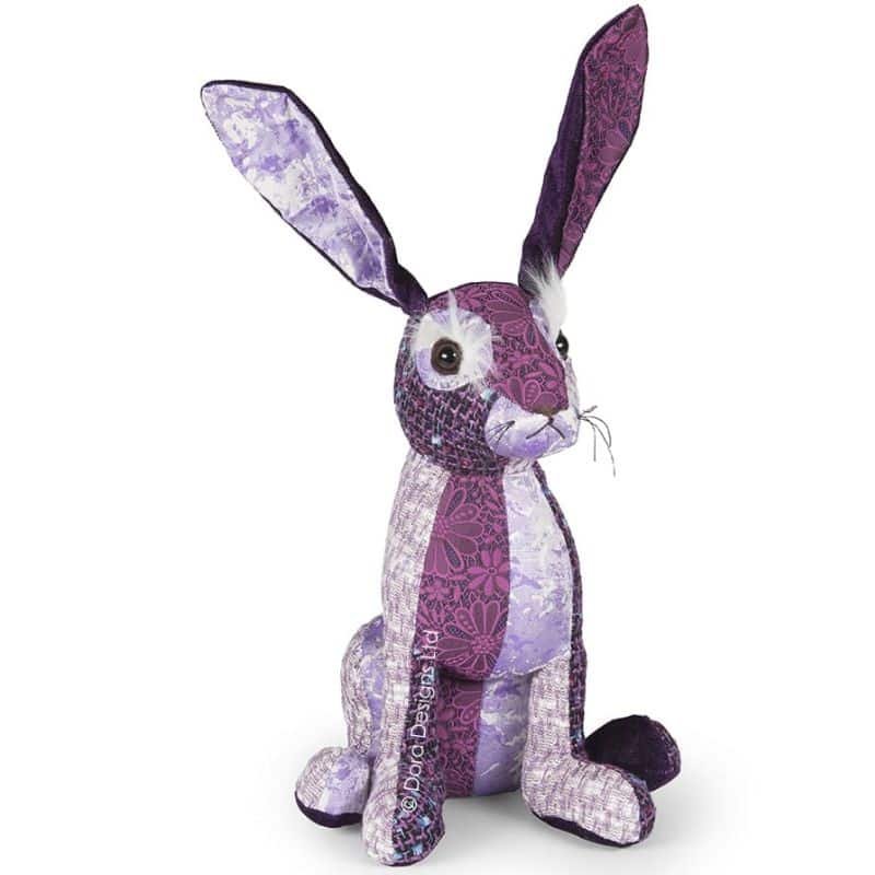 The Patchwork Collection Doorstop - Patchwork Hare | Art | Decorative Objects | The Elms