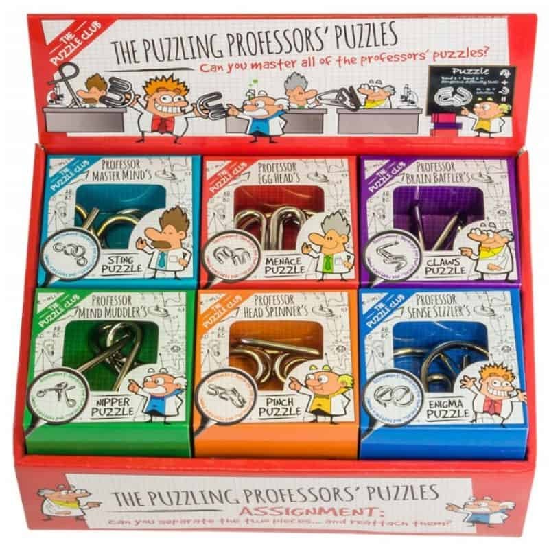 Professor Puzzle - Puzzling Professors Display | Gifts | Puzzles & Games | The Elms