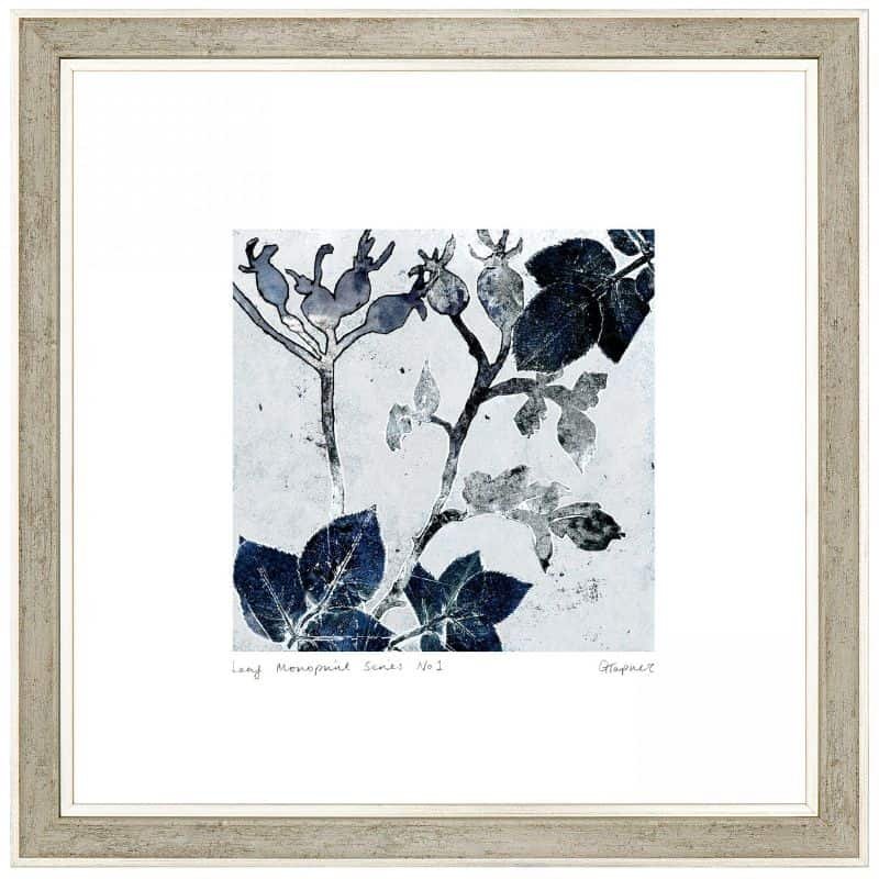 Leaf Monoprint No.1 - 38cm x 38cm | Art | Paintings | The Elms