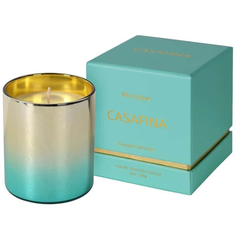 Scented Mustique Casafina Candle - Rose Damas - 9.5cm | Fragrances | Candles | The Elms