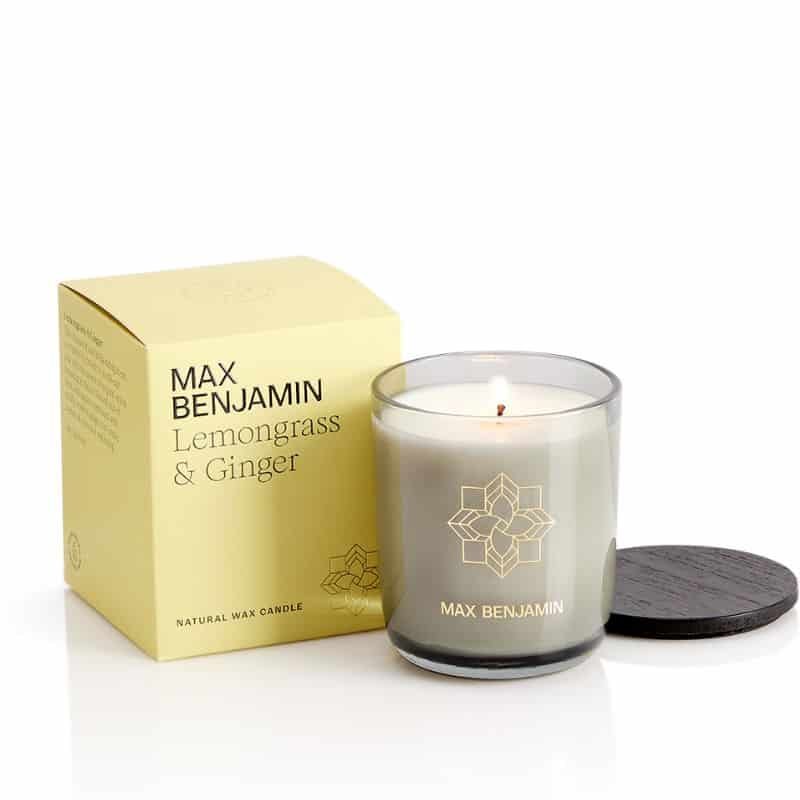 Max Benjamin Candle - Lemongrass & Ginger | Fragrances | Candles | The Elms