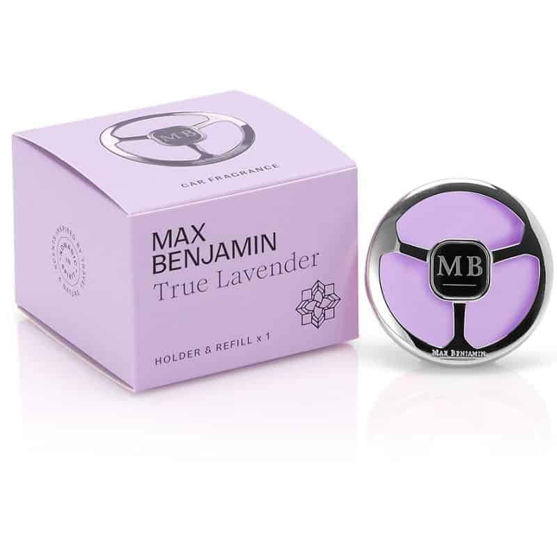 Max Benjamin Car Fragrance Dispenser - True Lavender | Fragrances | Diffusers | The Elms