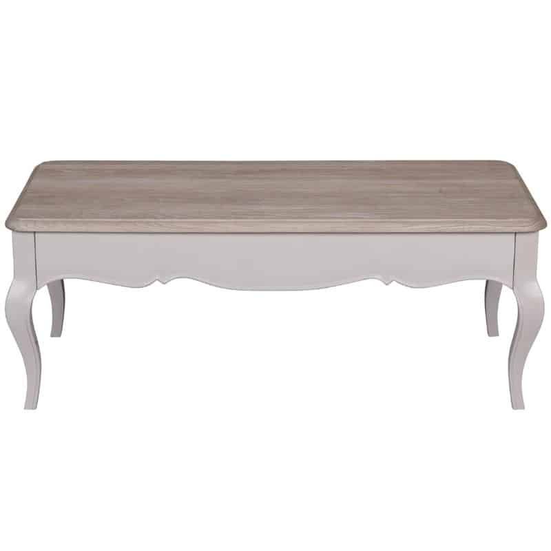 Sofia Hardwick/Rustic Brown Rectangular Coffee Table - 120cm x 45cm x 60cm | Living Room | Coffee Tables & Side Tables | The Elms