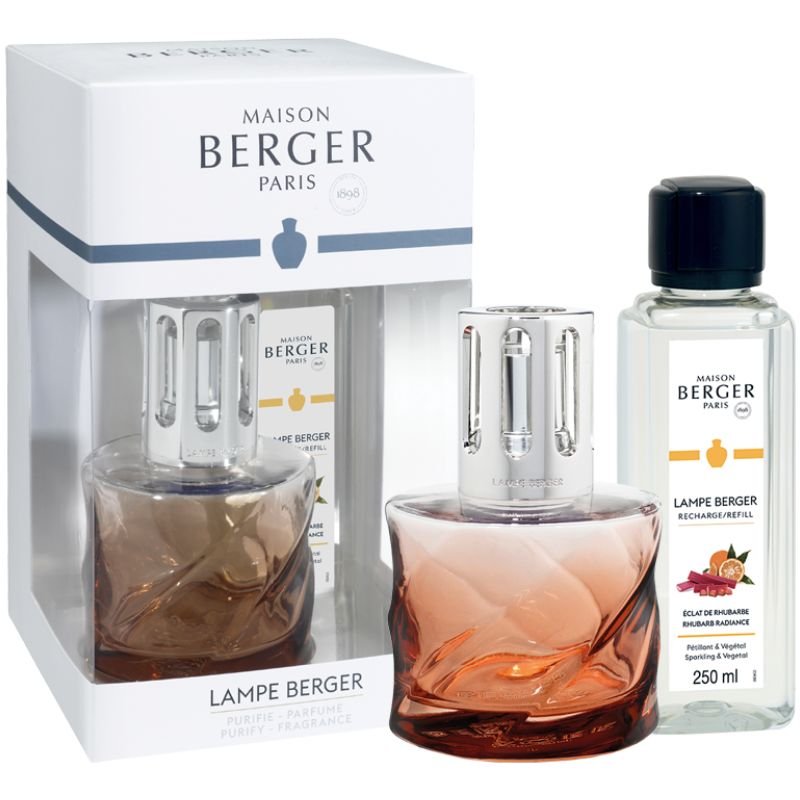 Amber-Pink Spiral Lampe Berger Gift Pack | Gifts | Fragrances Gifts | The Elms