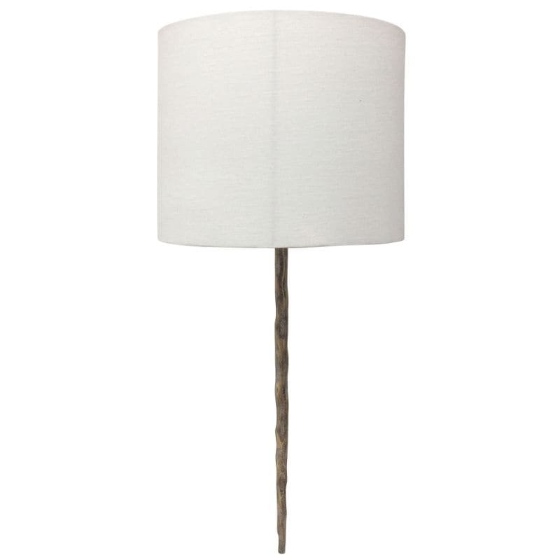 Aged Gold Patterdale Wall Light with Shade - 63cm | Lamps | Wall Lamps | The Elms