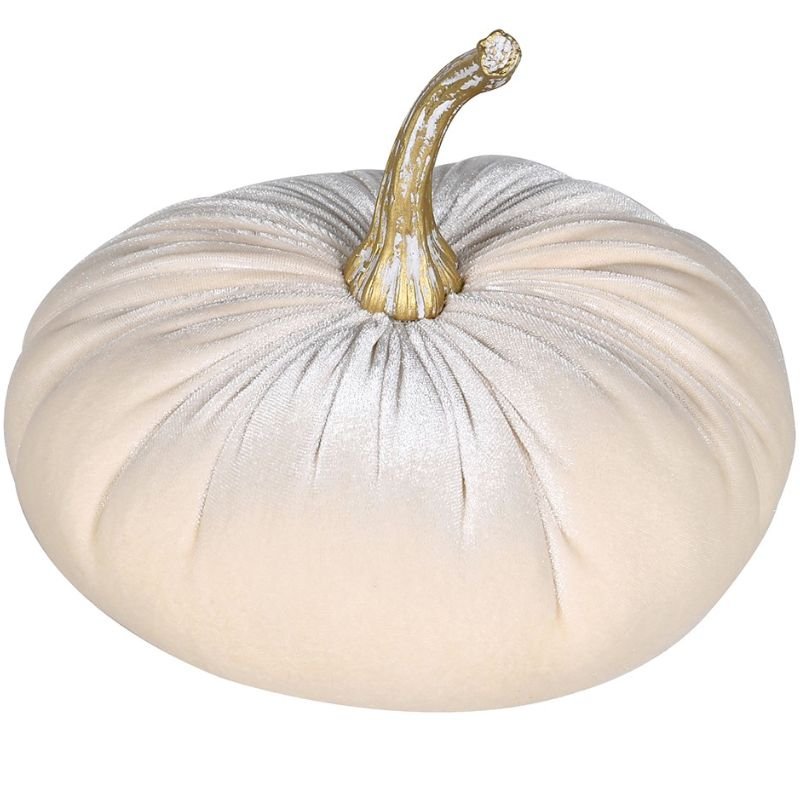 Ivory Decorative Pumpkin - 16cm | Decorative Accessories | Decorative Objects | The Elms