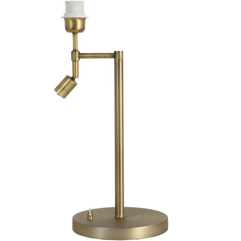 Montana Antique Bronze with LED Table Lamp Base - 47.5cm | Lighting Accessories | Lamp Bases | The Elms