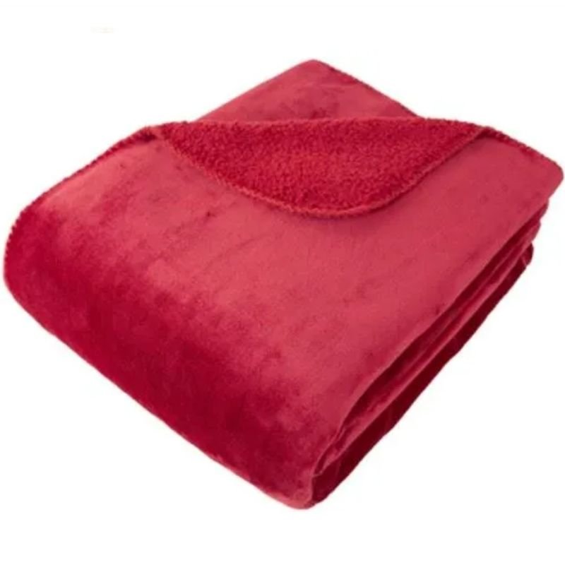 Cosy Scarlet Throw - 150cm x 200cm | Soft Furnishings | Throws | The Elms