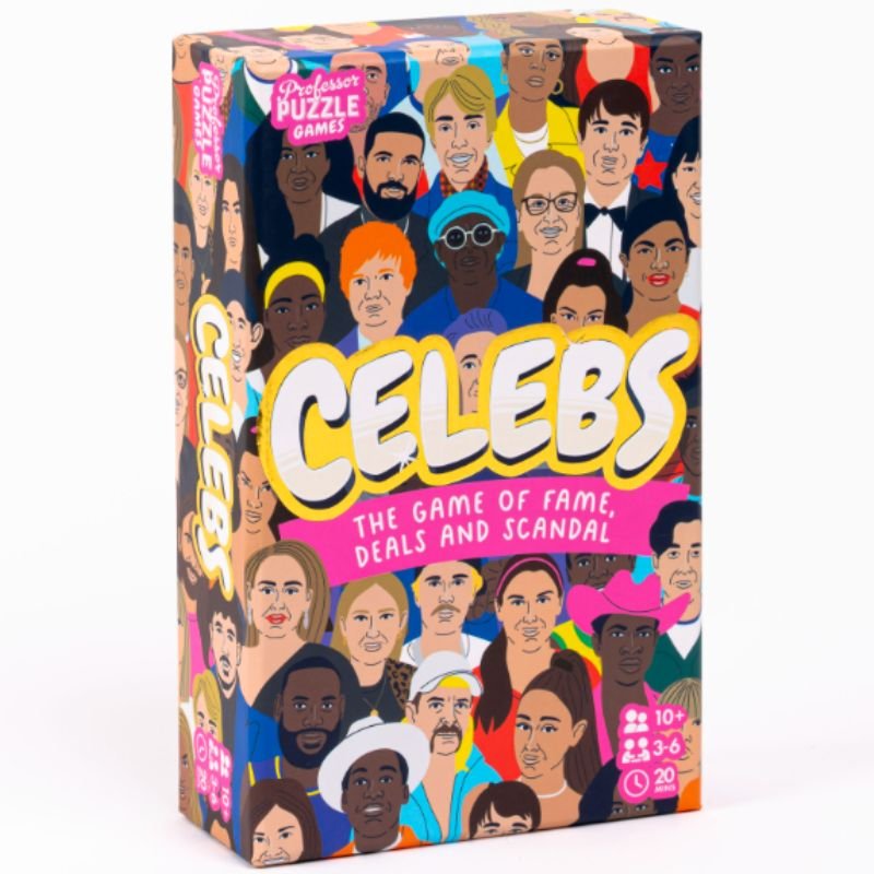 Professor Puzzle Celebs Card Game | Gifts | Puzzles & Games | The Elms