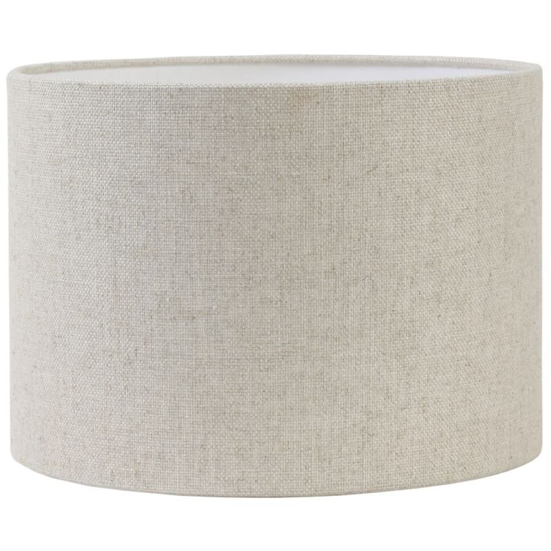 Livigno Natural Cylinder Lamp Shade - 25cm | Lighting Accessories | Lamp Shades | The Elms