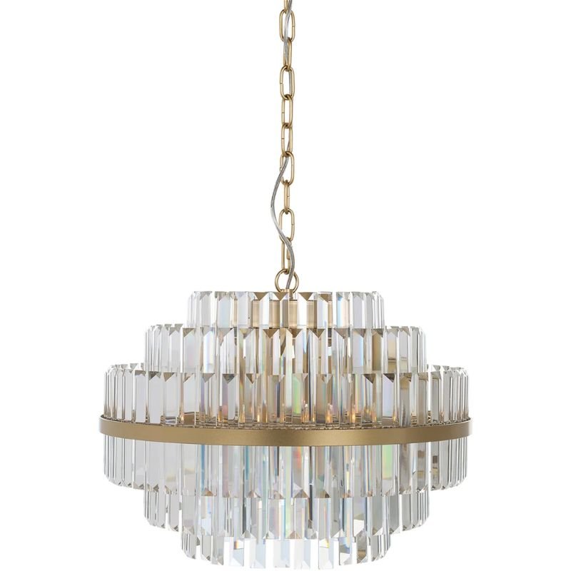 Desire Brushed Gold Pendant Lamp - 35cm | Ceiling Lights | Pendant Lamps | The Elms