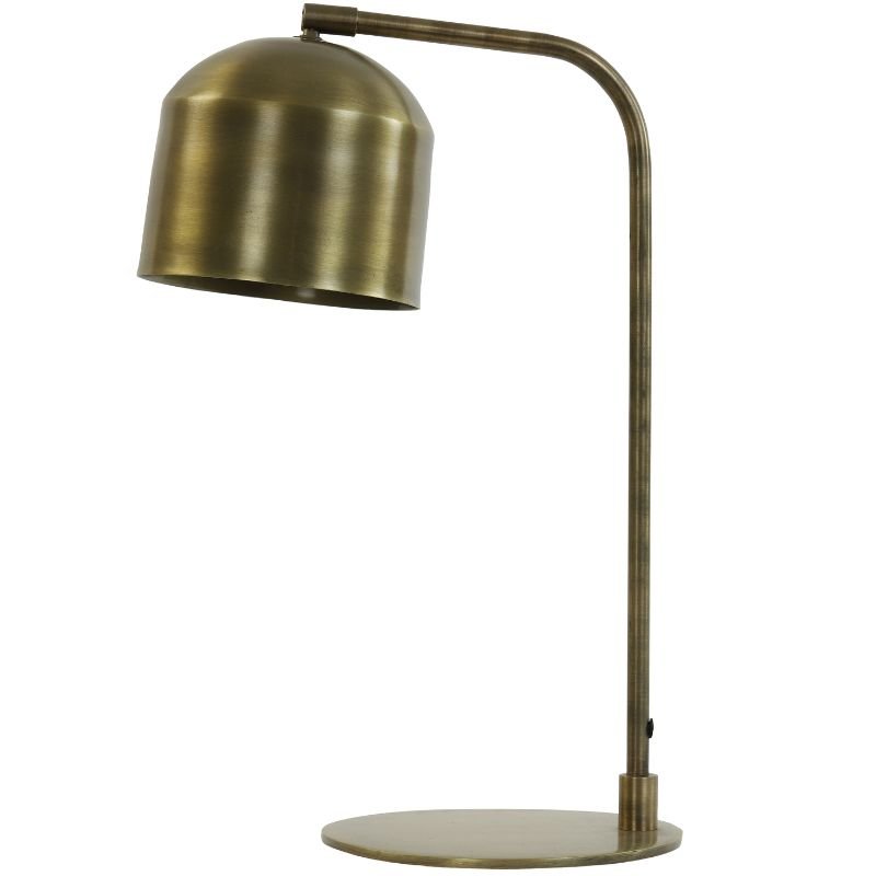 Aleso Gold Metal Desk Lamp - 48cm | Lamps | Table & Desk Lamps | The Elms