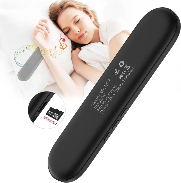Pillow Speaker for Sleeping, Mini Under Pillow Speaker Bluetooth with Volume Control