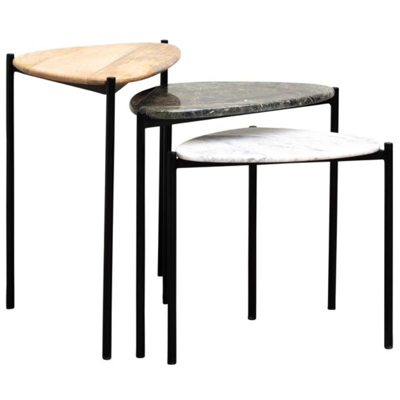 Calva Nesting Side Tables - 59cm x 65cm | Living Room | Coffee Tables & Side Tables | The Elms