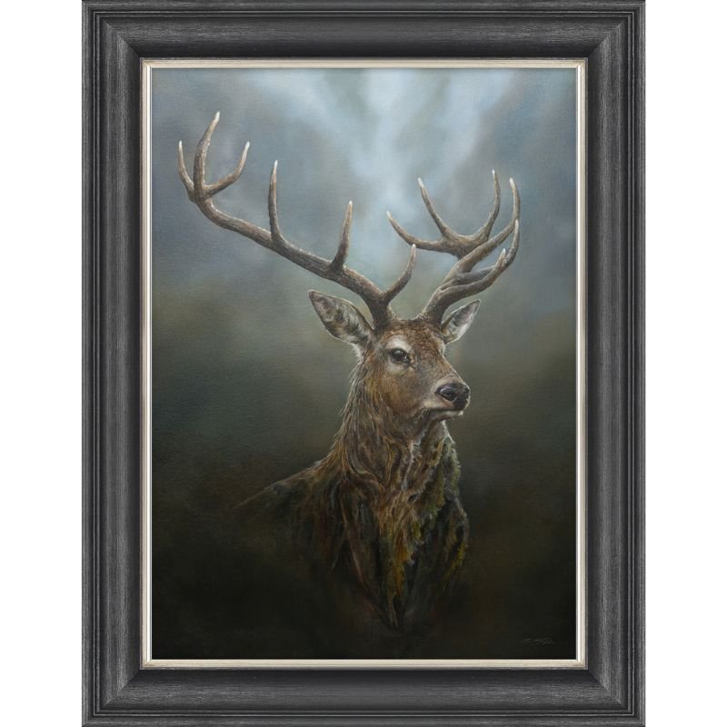 Royal Stag Wall Art - 90cm x 116cm | Wall Decor | Wall Art | The Elms